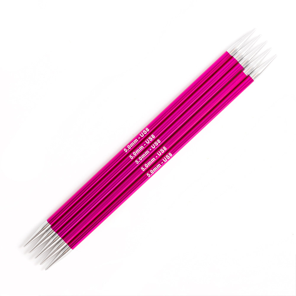 KnitPro Zing Double Pointed Needles 8"