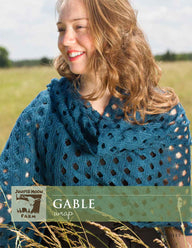 Gable Wrap Knitting Pattern