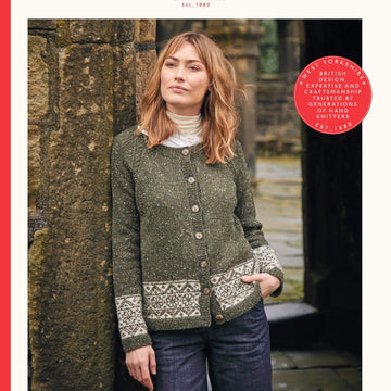 Sirdar Yorkshire Fair Isle Cardigan Knitting Pattern