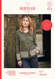 Sirdar Yorkshire Fair Isle Cardigan Knitting Pattern