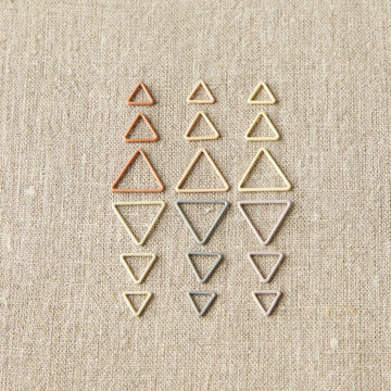 Cocoknits Triangle Stitch Markers - Earth Tones