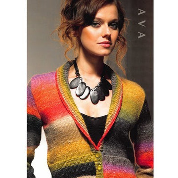 Noro Ava Cardigan Knitting Pattern