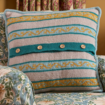 Grafton Cushion Designed by Debbie Bliss & ChloÃƒÂ© Elizabeth Birch in Morris DK