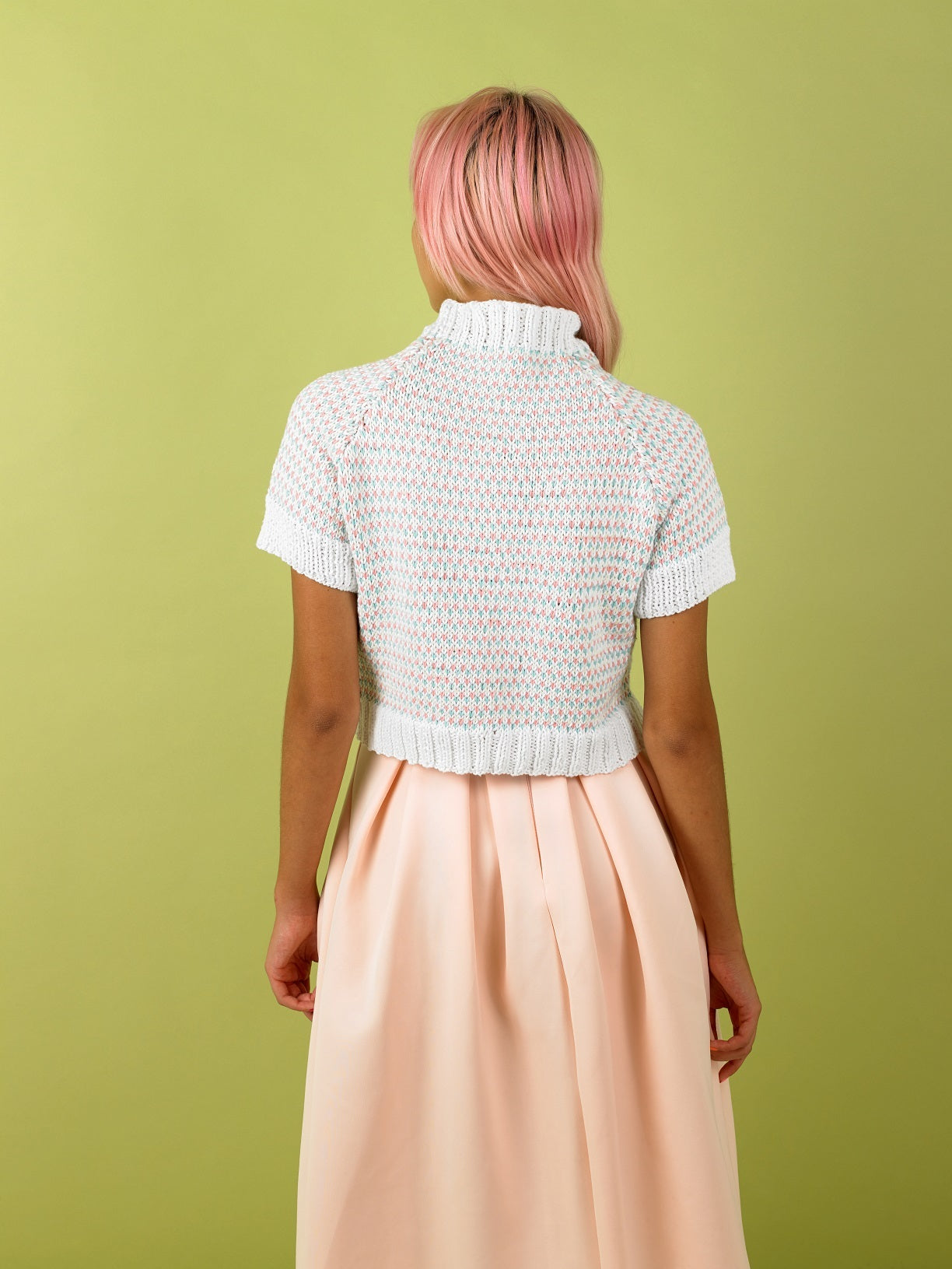 Paintbox Yarns Sunbeam Short Sleeve Jumper Knitting Pattern