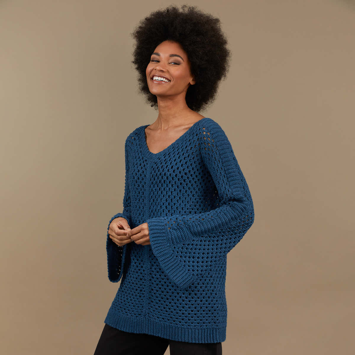 Tahki Yarns Beatty Pullover Crochet Pattern