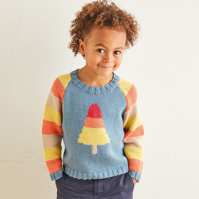 Sirdar BK Day at the Seaside eBook Cardigan Crochet Pattern