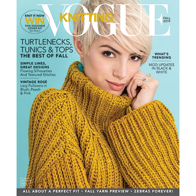 Soho Publishing Vogue Knitting Magazine - Fall 2019 (FALL19)