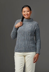 Valley Yarns Portsmouth Jumper Knitting Pattern