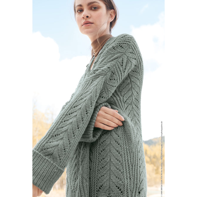 Lana Grossa 15 Jacket Cardigan Knitting Pattern