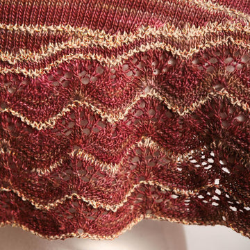 Gilded Rose Shawl