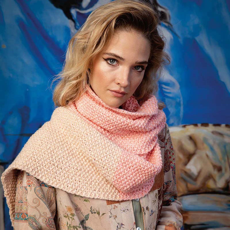 Lang PTO38-04 Scarf Knitting Pattern