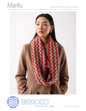 Marilu Scarf in Berroco Ultra Alpaca Light PDF