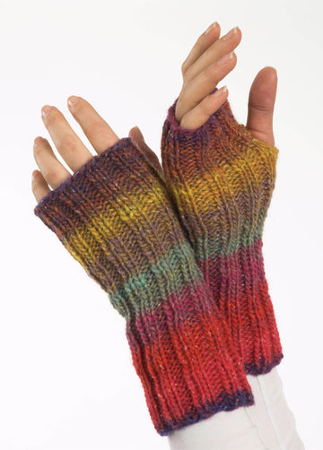 Fingerless Gloves in Plymouth Boku - F190 - PDF
