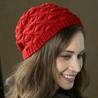 Valley Yarns Hearts of Oak Hat Knitting Pattern