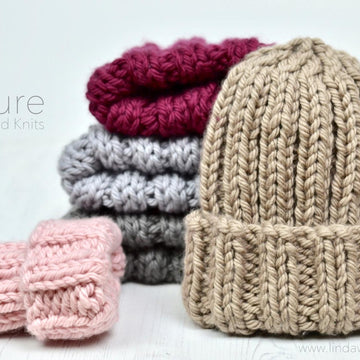 Mikki SUPER CHUNKY Simple Rib Hat