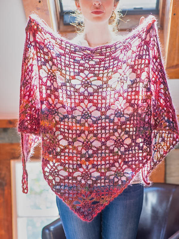 Berroco Cintia Shawl Crochet Pattern