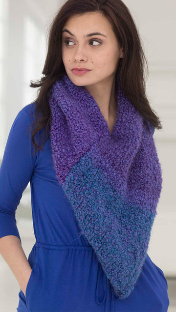 Twilight Cowl in Lion Brand Homespun Thick & Quick - L40047 PDF