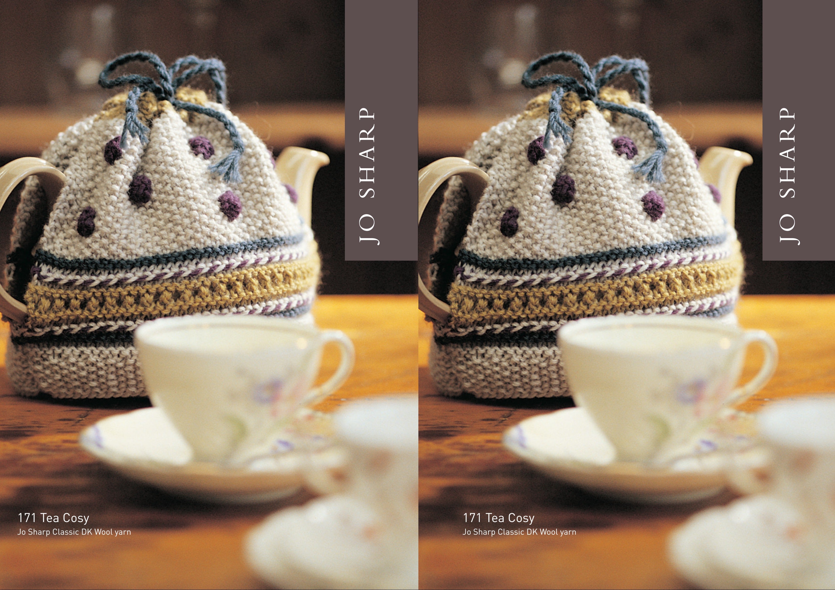 Jo Sharp Tea Cosy Homeware Knitting Pattern