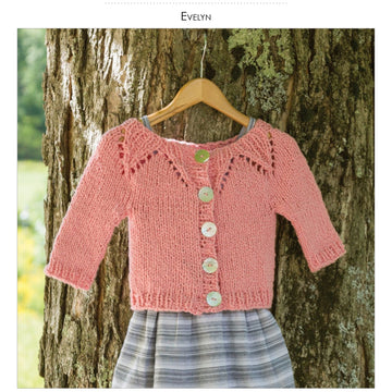 Classic Elite Yarns Evelyn Cardigan Knitting Pattern
