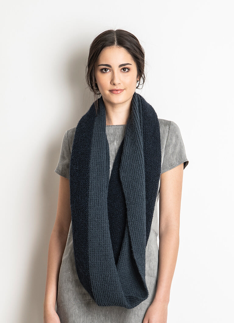 Blue Sky Fibers Harris Wrap Cowl Knitting Pattern