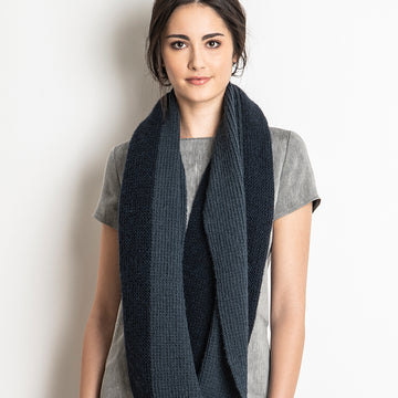 Blue Sky Fibers Harris Wrap Cowl Knitting Pattern