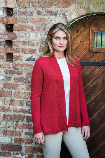 Lexington Top-Down Cardigan #B116