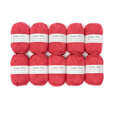 Debbie Bliss Baby Cashmerino 10 Ball Value Pack Yarn - Merino Wool Sport