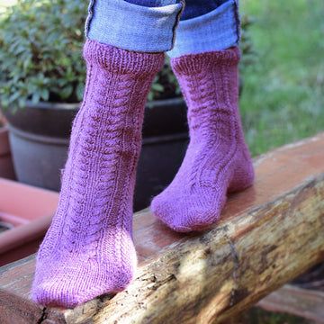 Skacel Beatroot Socks Knitting Pattern