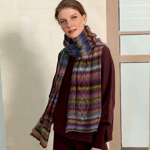 Lang PTO30-09 Scarf Knitting Pattern