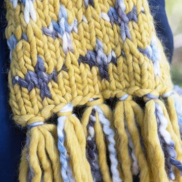 Lonsdale Scarf Knitting Pattern