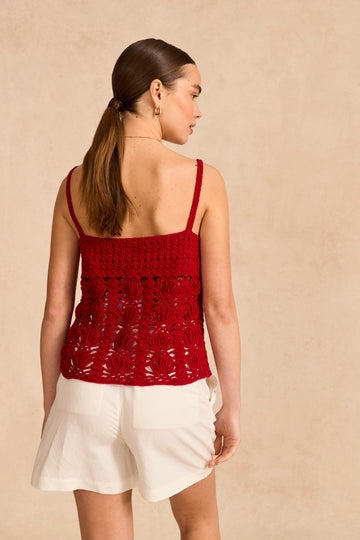Sirdar Shelly Strappy Top Crochet Pattern
