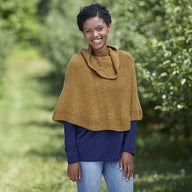 Valley Yarns Lake House Poncho Knitting Pattern