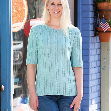 Seaside Heights Cabled Top #202