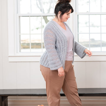 Berroco Rest & Reset Halaby Cardigan Knitting Pattern