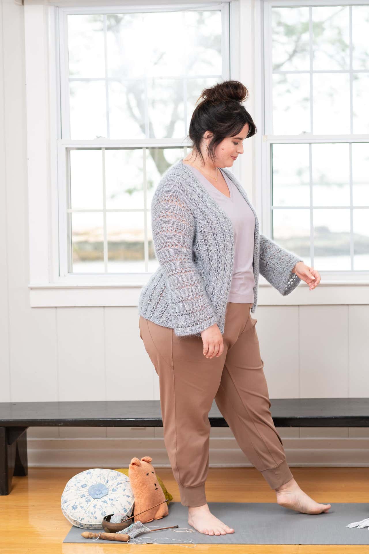 Berroco Rest & Reset Halaby Cardigan Knitting Pattern