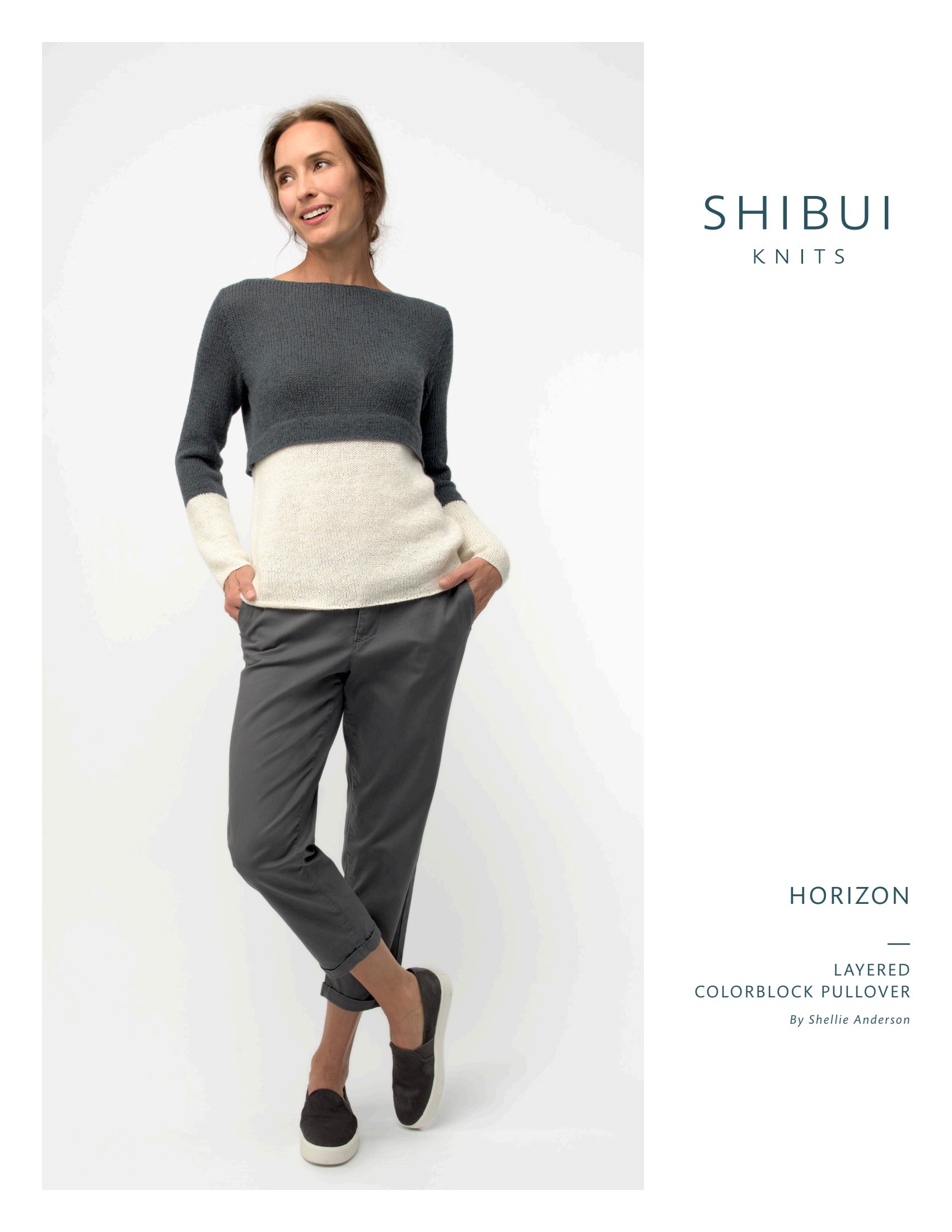 Shibui Knits Horizon Jumper Knitting Pattern