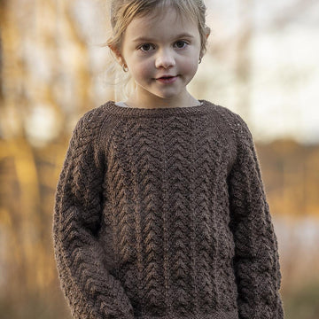 Myrtel Sweater in Viking of Norway Alpaca Liten Storm PDF