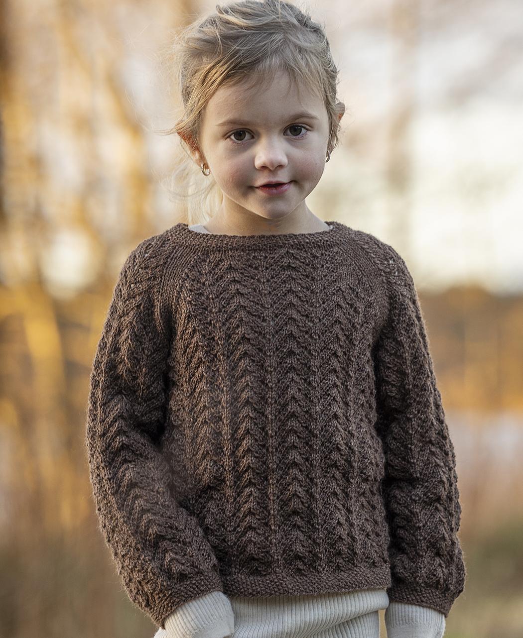 Myrtel Sweater in Viking of Norway Alpaca Liten Storm PDF