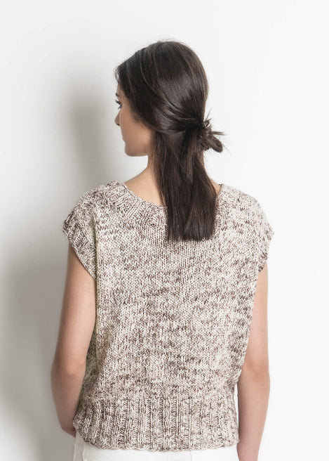 Blue Sky Fibers Seven Sisters Top Knitting Pattern
