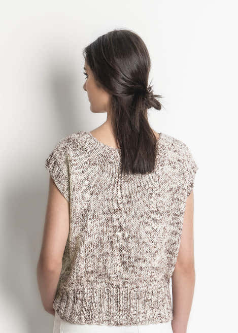 Blue Sky Fibers Seven Sisters Top Knitting Pattern