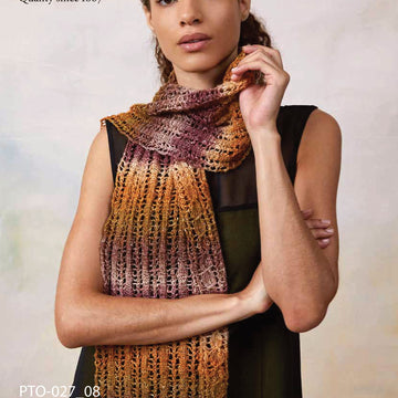 Lang PTO27-08 Scarf Knitting Pattern