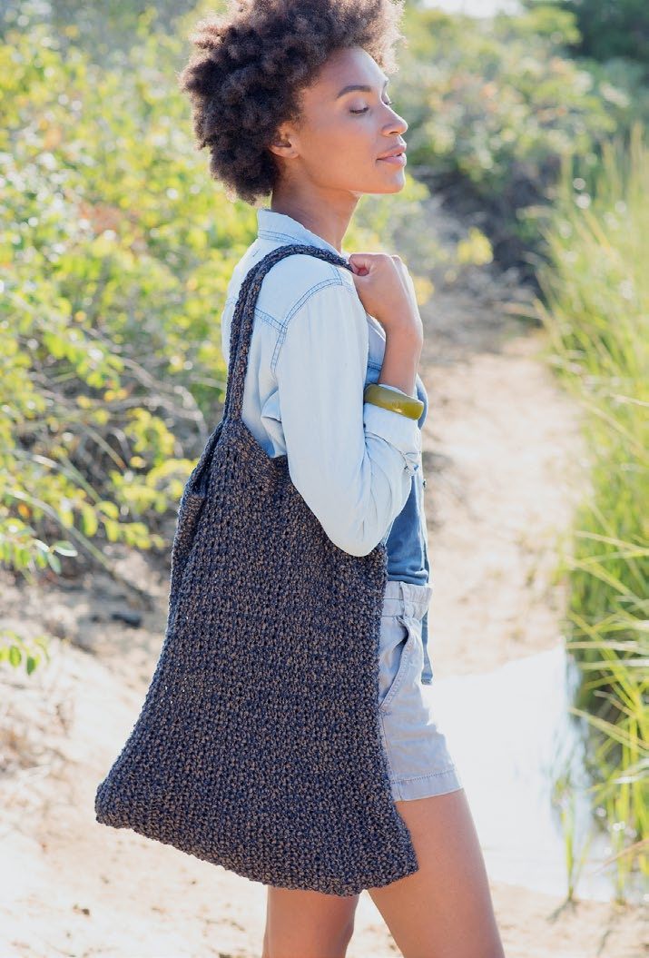 CafÃƒÂ© Bag Knitting Pattern