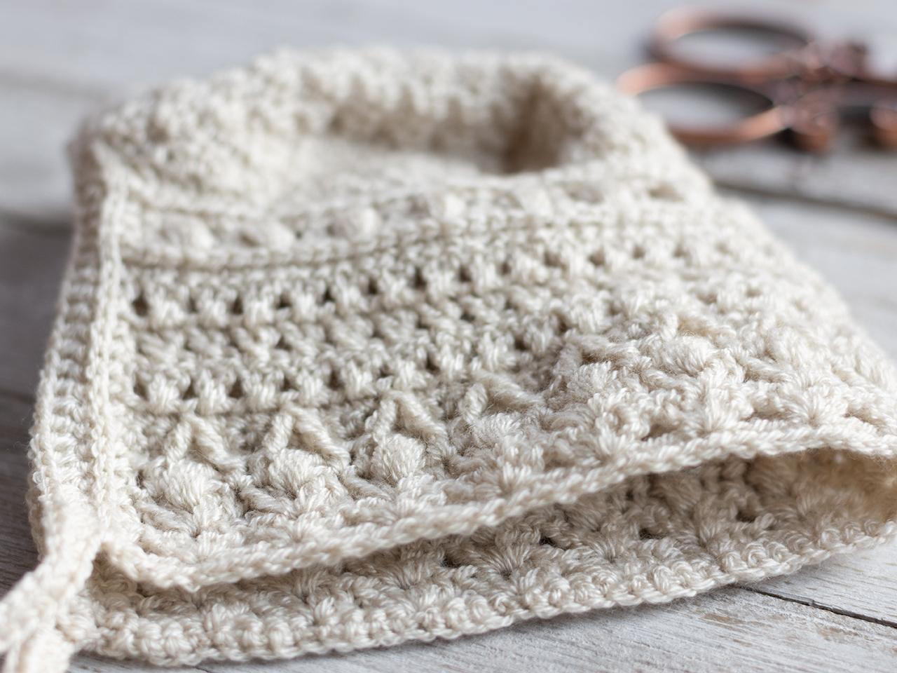 Modern Classic Baby Bonnet