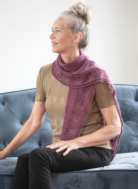 Berroco Alikae Wrap Knitting Pattern