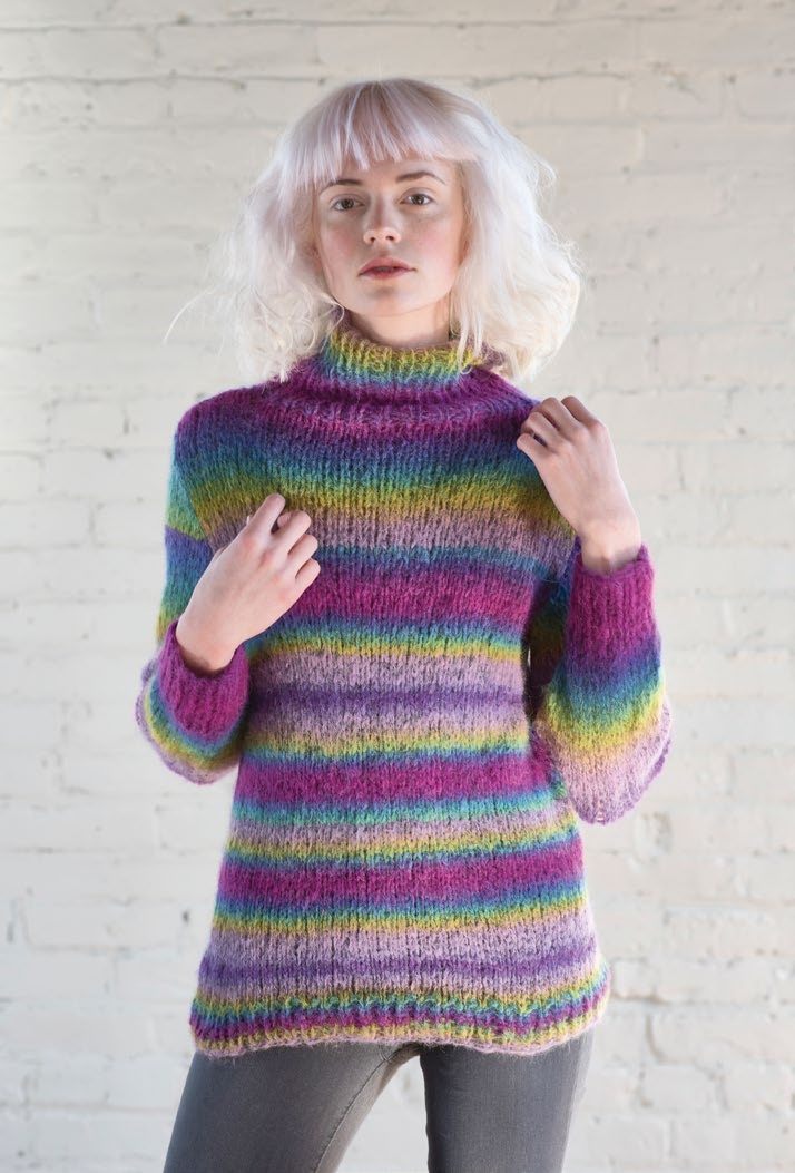 Adda Sweater Jumper Knitting Pattern