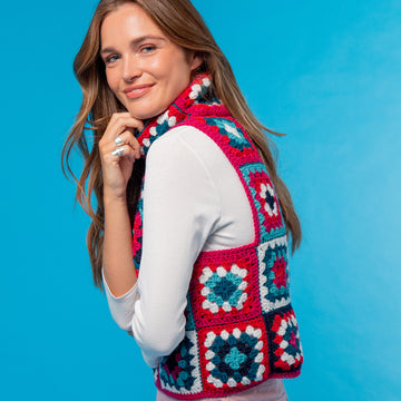 Paintbox Yarns Feel Good Granny Square Tank PDF (Free)