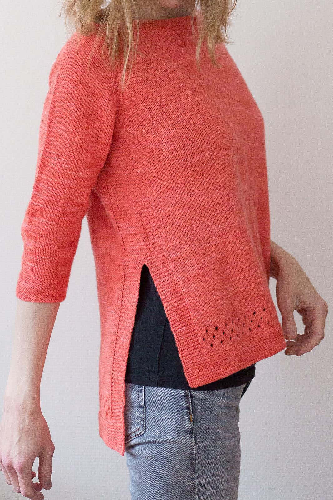 Perforated Sweater