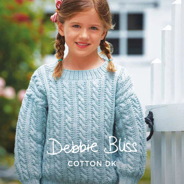 Debbie Bliss Cable Pullover Knitting Pattern