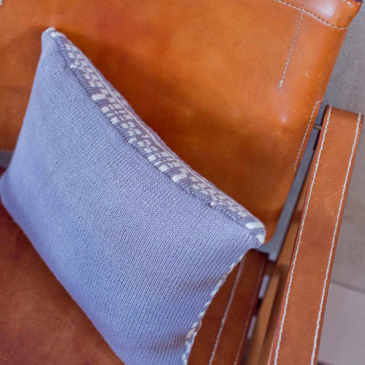 MillaMia Nova Square Cushion Cover Knitting Pattern
