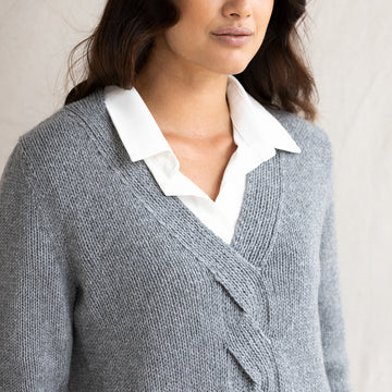 String Harper Pullover Jumper Knitting Pattern